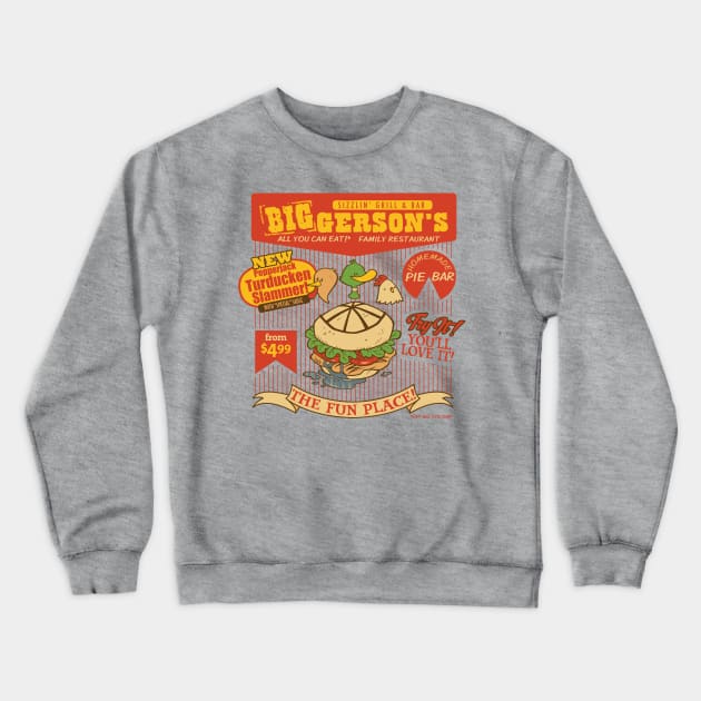 Biggersons Crewneck Sweatshirt by tomkurzanski